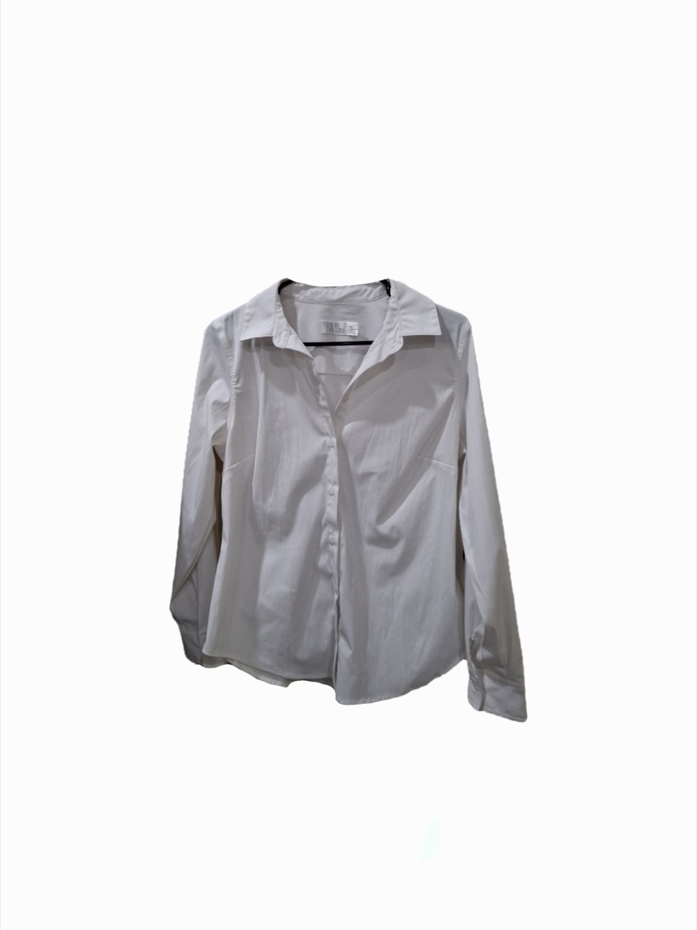 Time And Tru White Button Up